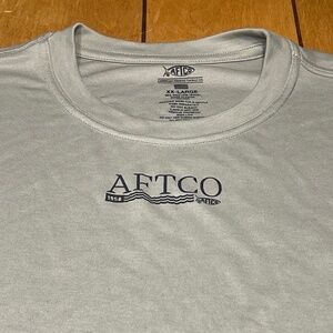 AFTCO Expedition UVX Long Sleeve Sun Protection Shirt 2XL Gray AFTECH